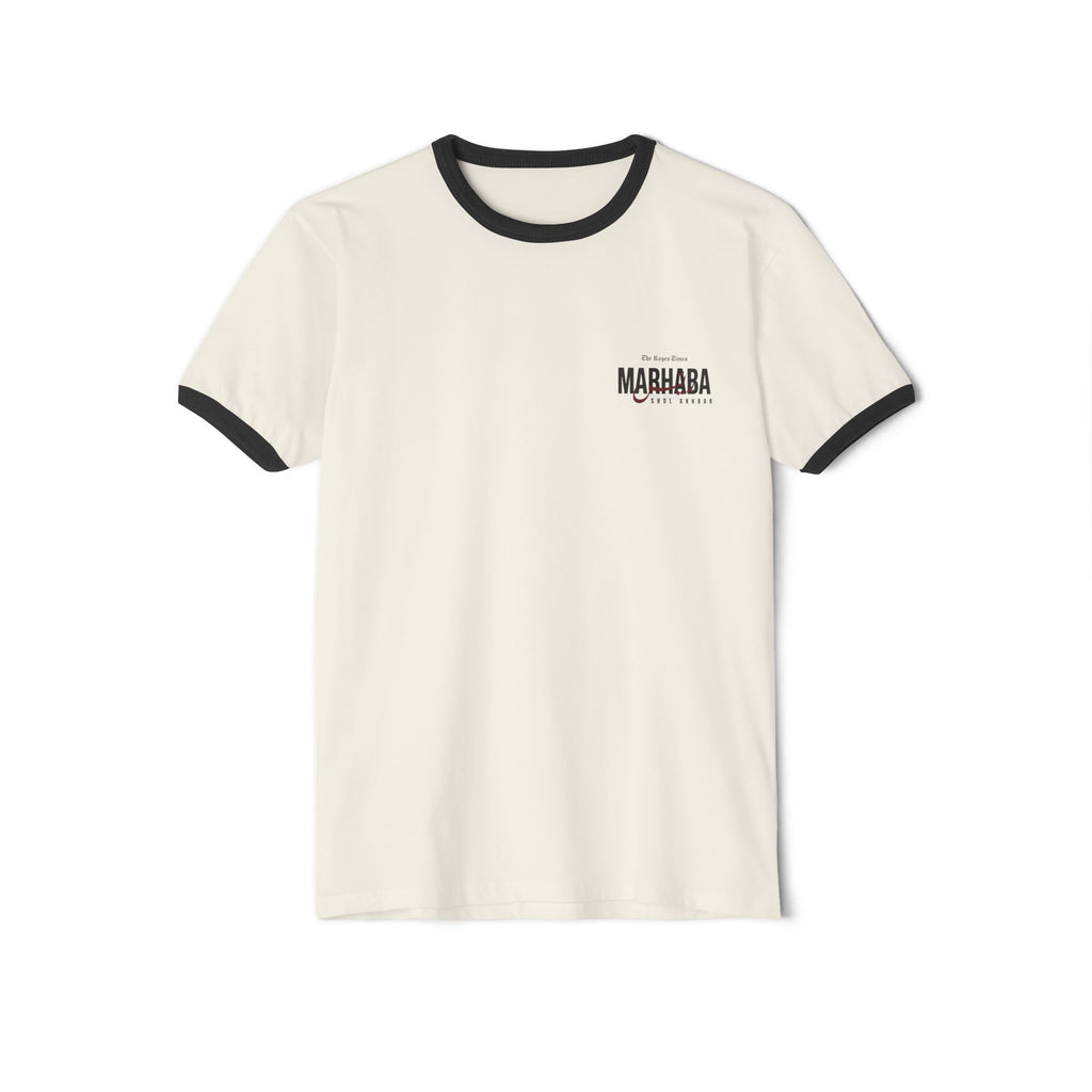Marhaba Ringer Tee: Shu'l Akhbar