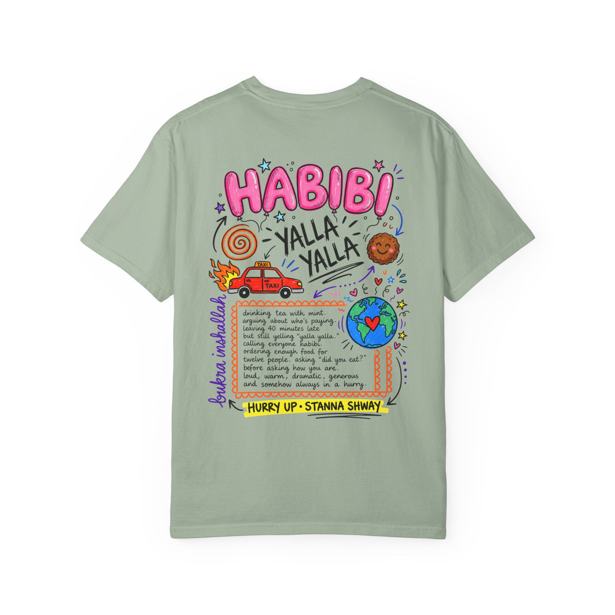 Habibi Yalla Tee: Hurry Up, Wait