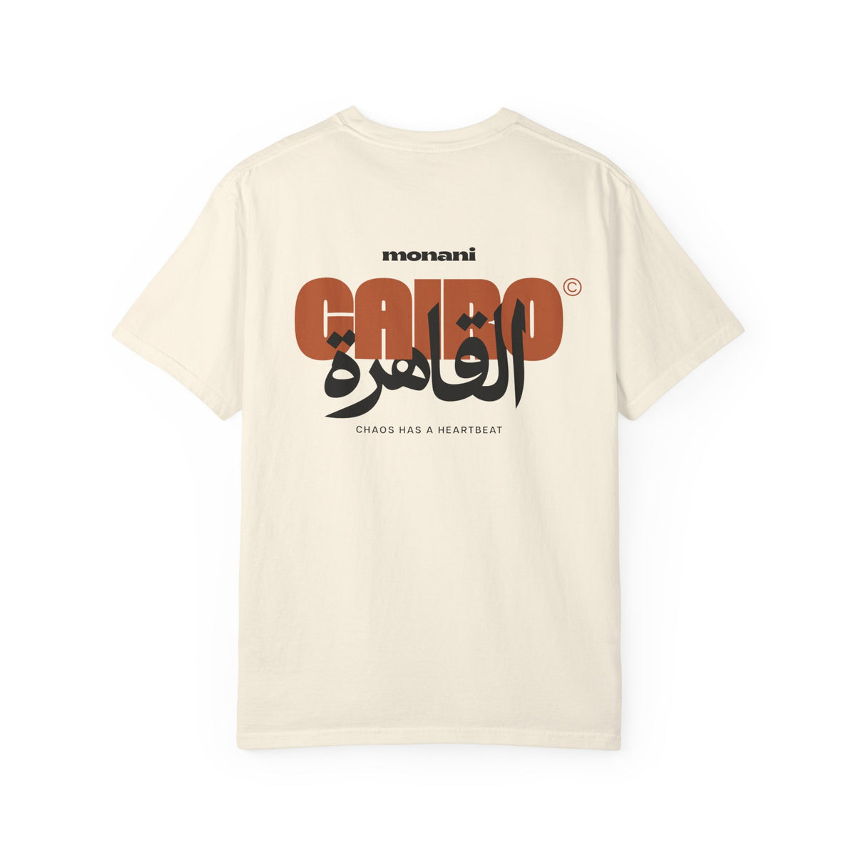 Cairo Tee: Chaos Has a Heartbeat