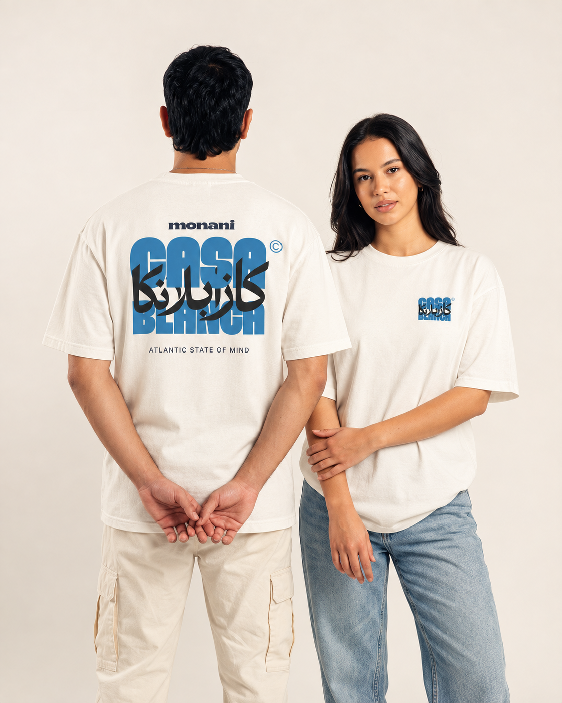 Casablanca Tee: Atlantic State of Mind