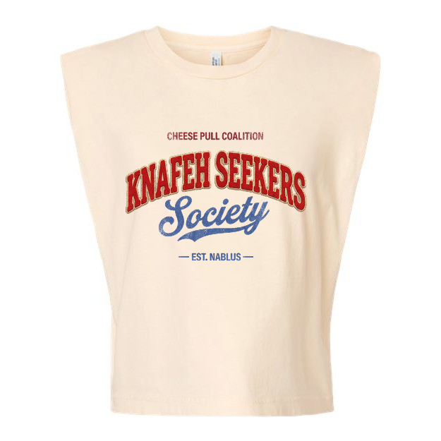 Women's Knafeh Society Heavyweight Muscle Tee