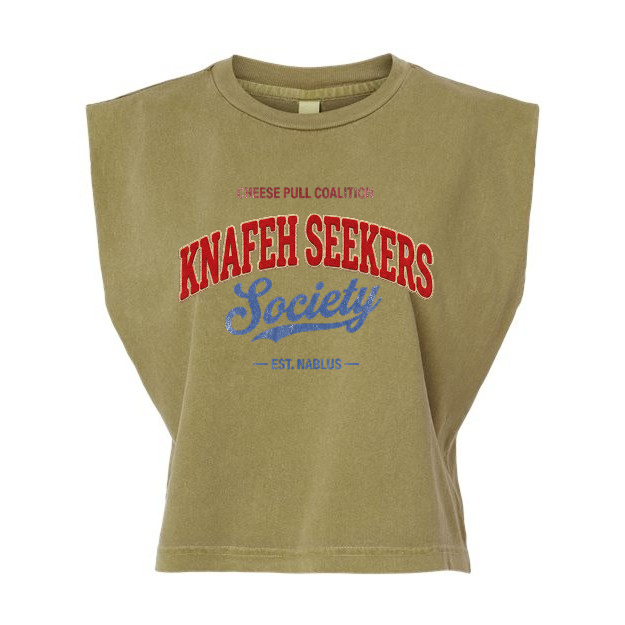 Women's Knafeh Society Heavyweight Muscle Tee