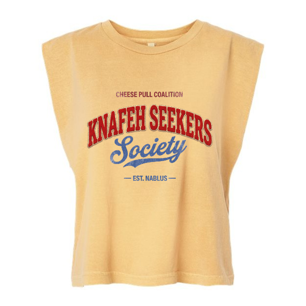 Women's Knafeh Society Heavyweight Muscle Tee