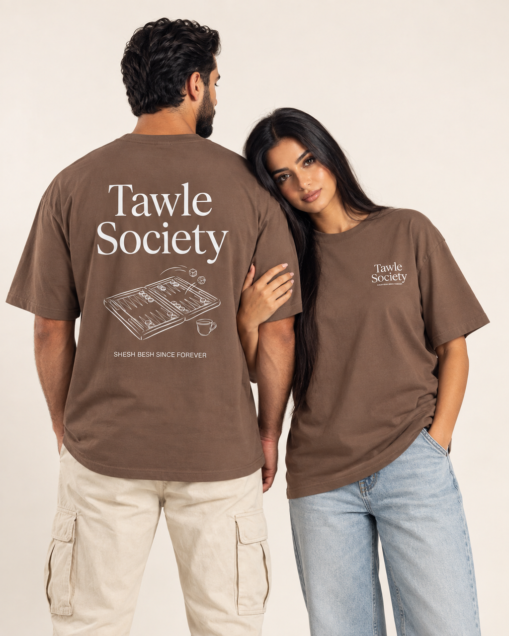 Tawle Society Tee: Shesh Besh Since Forever